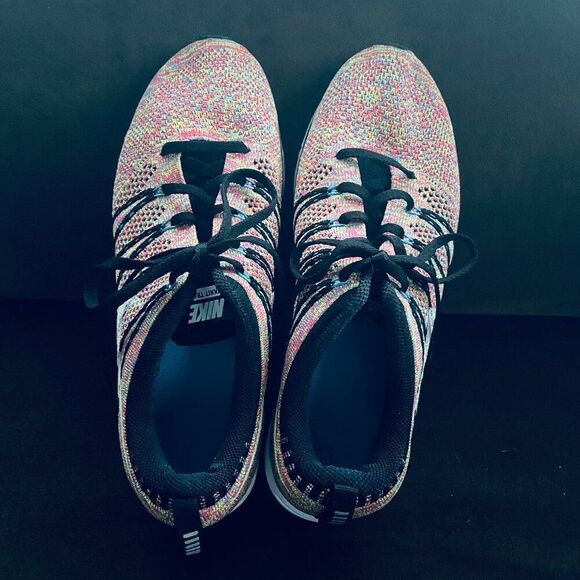 Nike Flyknit Trainer+ Rainbow Multi-Color 532984-014 Size 7.5 US 40.5 EUR 9 Wmns - Picture 7 of 12